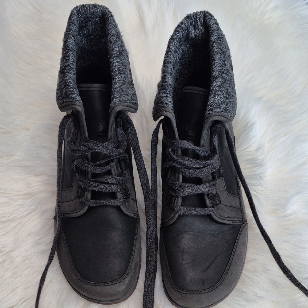Chaco Black and Gray Women's Booties